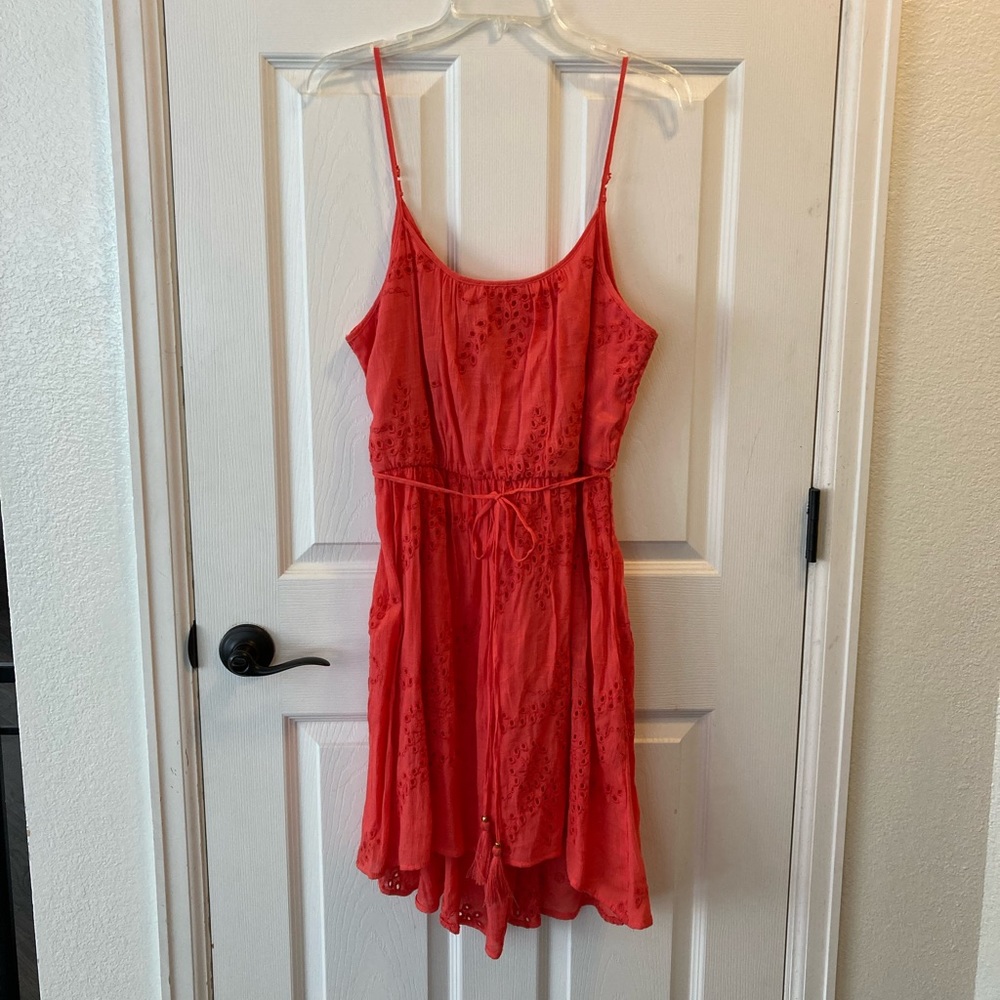 Womens Eyelet Dress